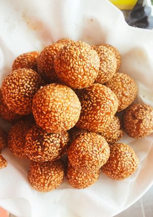 Hình của món Bánh cam/ bánh rán.