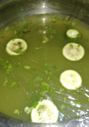 A picture of Curry pani.