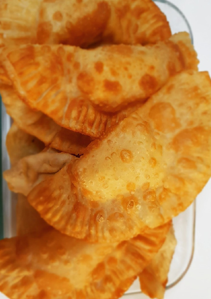 Una foto de Masa de empanadas fritas con 3 ingredientes