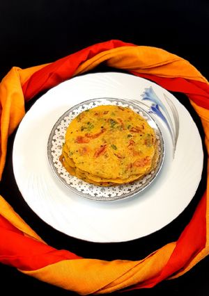 ঝাল প্যানকেক রেসিপির প্রধান ছবি