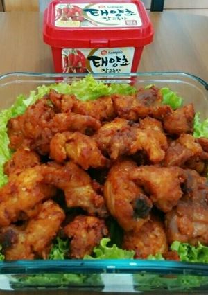 Foto resep Fried chicken ala korea