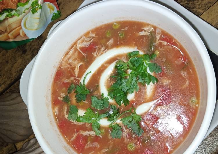 Recipe of Gordon Ramsay Tomato soup with veggies