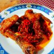 Ayam kecap manis pedas