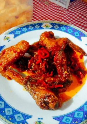 Foto resep Ayam kecap manis pedas