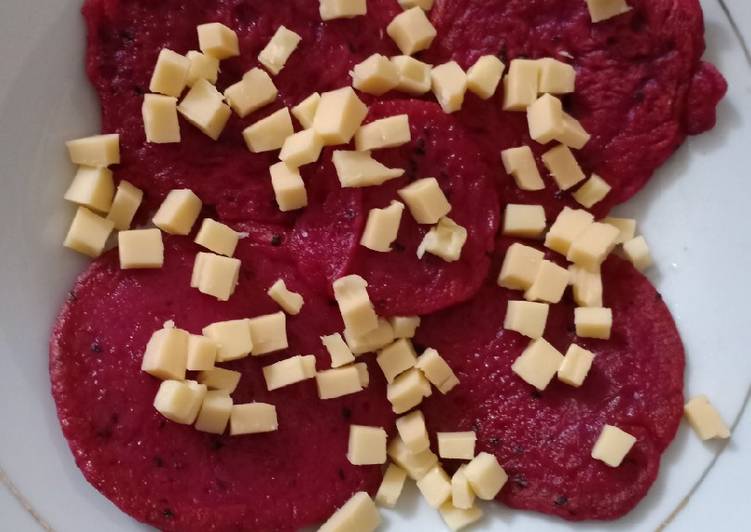 Pancake Wajan Buah Naga