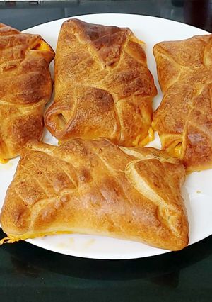 A picture of My Smokey Bacon🥓 & Cheese Parcels. 🧀.