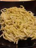 Trofie con crema di zucchine e stracchino