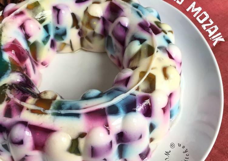 Resep Puding Mozaik, Lezat