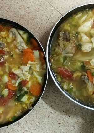 Foto resep Sop ayam Asrama Indo @kairo