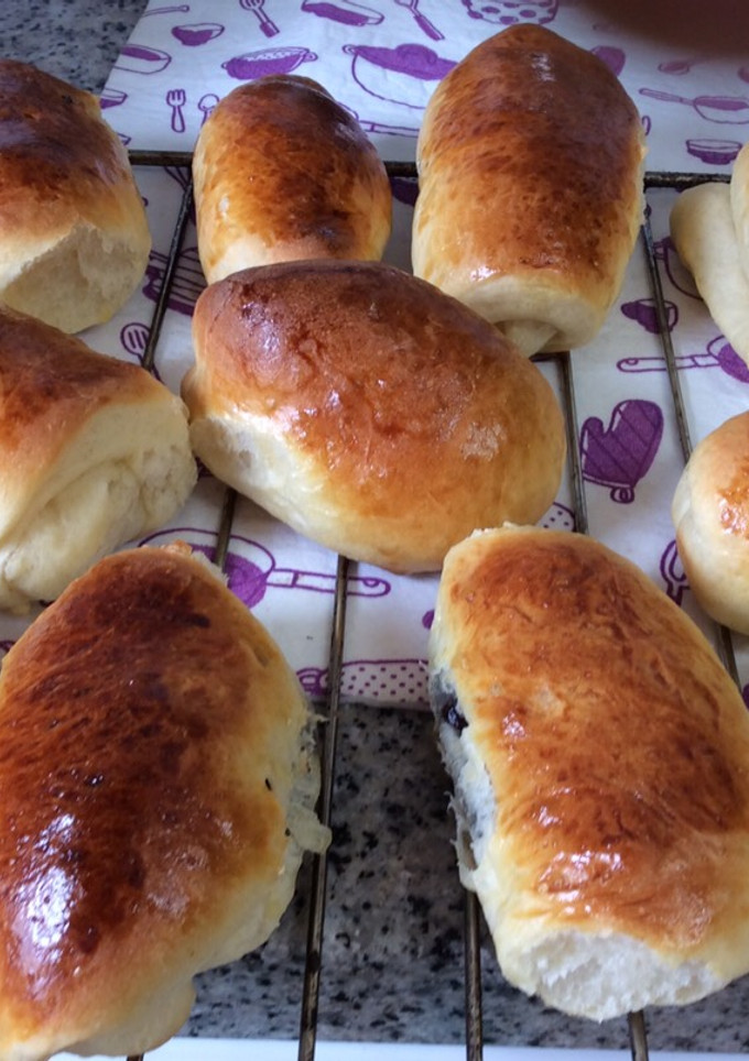 Una foto de Briox rellenos de chocolate