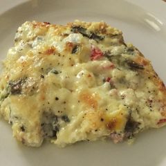 A picture of Crustless Quiche.