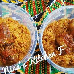 A picture of Party jollof rice.
