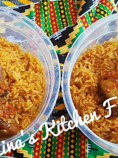 A picture of Party jollof rice.