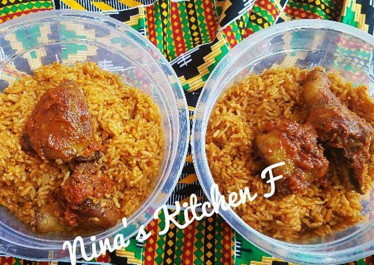 Step-by-Step Guide to Make Homemade Party jollof rice