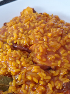 Una foto de Arroz meloso con pulpo