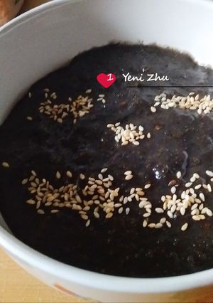 Foto resep Bubur Biji Wijen Hitam