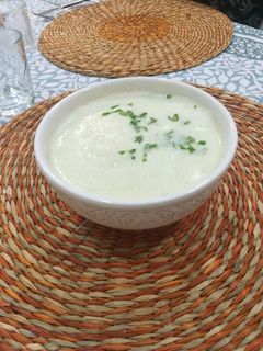 Una foto de Sopa de pepino