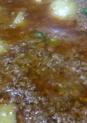 A picture of Alu Qeema.