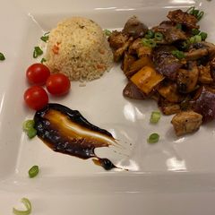 A picture of Teriyaki Pork Stir Fry.
