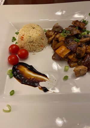 A picture of Teriyaki Pork Stir Fry.