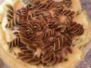 Una foto de coliflor con bechamel sin horno