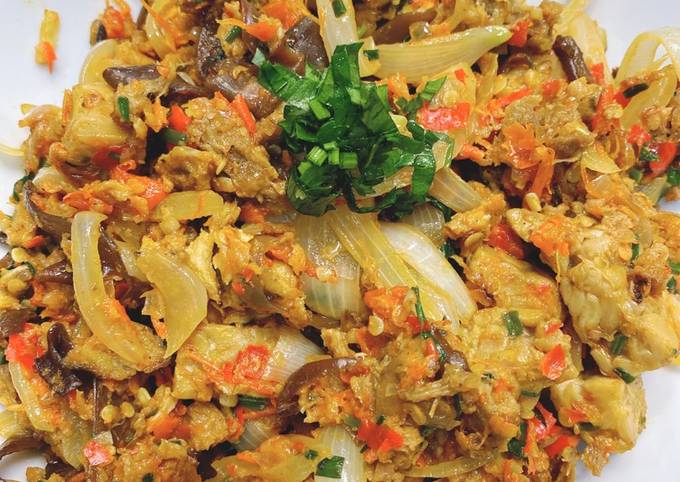 Langkah Mudah untuk Membuat Daging suir cabe vegan yang Enak