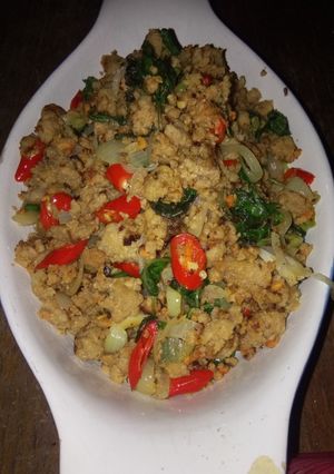 Foto resep Tumis Oncom Pedas Mantap