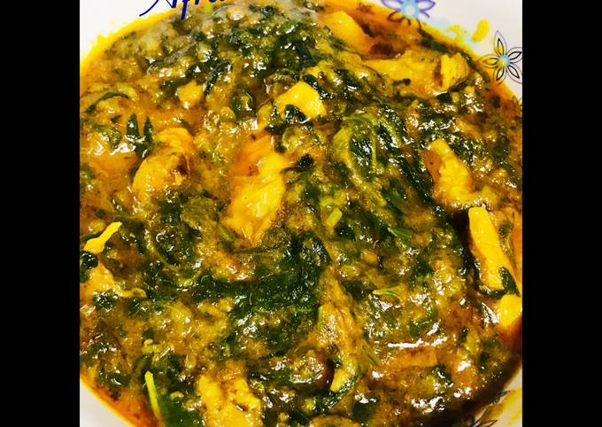 One pot Palak gosht..!