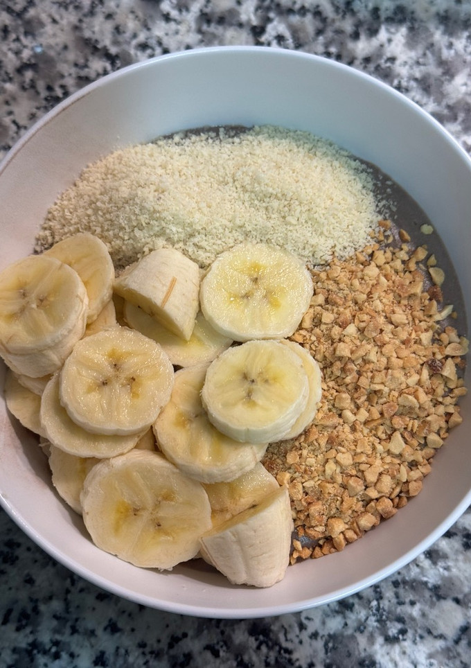 Una foto de Porridge de avena con proteína