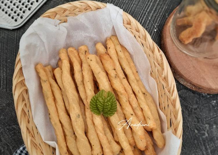 Cara mengolah Baked Parmesan Cheese Stick, Enak Banget