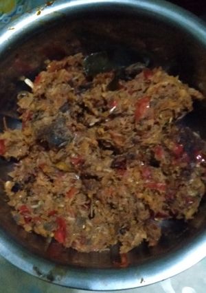 Foto resep Ikan tongkol asap suwir pedas