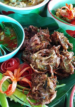 รูปของ ทอดมันหัวปลีหมูสับ