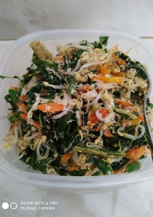 Foto resep Urap daun pepaya