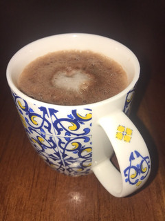Una foto de Chocolate caliente para el frío