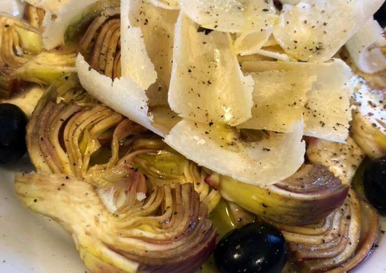 Insalata di carciofi 
marinati
#dispensadimarzo