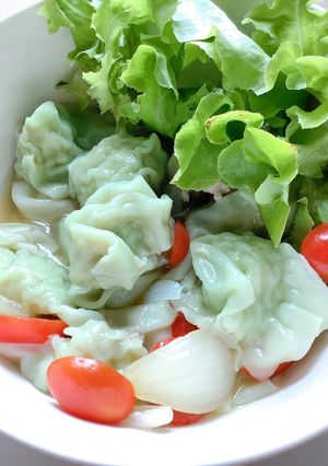 รูปของ เกี๊ยวหยก อกไก่ คลีน
