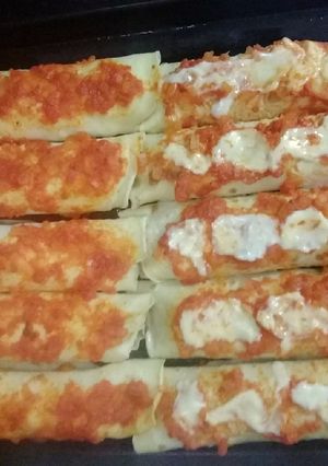 Una foto de Canelones de Carne