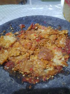 Foto resep Sambal tempe sedap