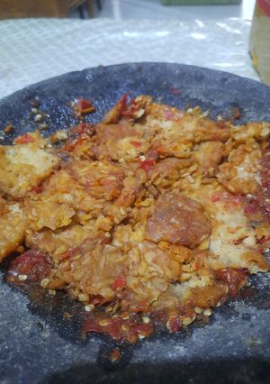 Foto resep Sambal tempe sedap