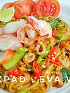 Foto resep Bakmi Seafood (simpel)