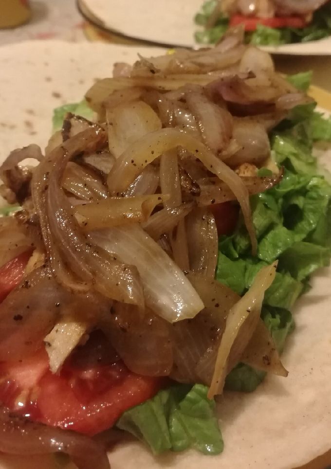 Una foto de Wraps de Pollo - Fácil