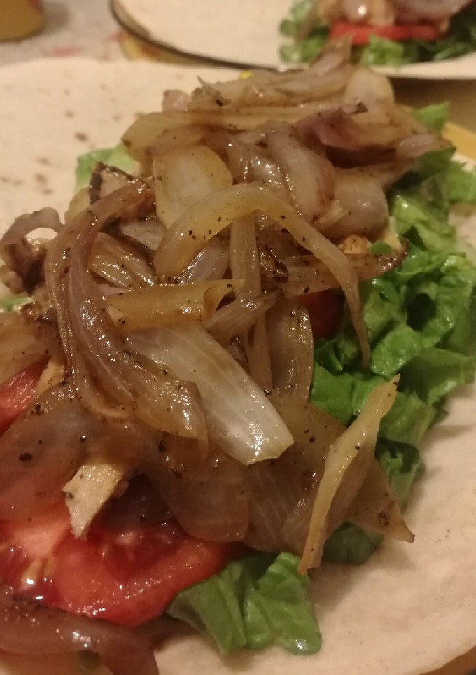 Una foto de Wraps de Pollo - Fácil