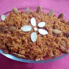 A picture of Gajar Ka halwa.