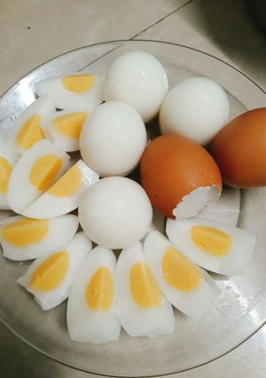Hình của món Rau câu trứng cho bé.