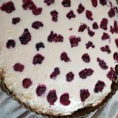 Una foto de Cheesecake de frambuesa