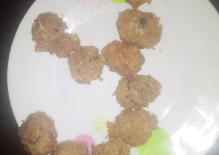 Recipe of Any-night-of-the-week Yam fritters