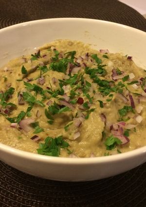 Padlizsánkrém recept fotója