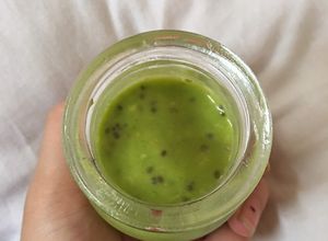 Hình của món Smoothie Bơ cốt dừa (keto).