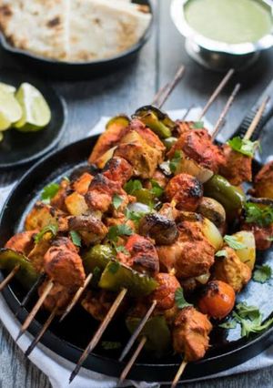 A picture of Chicken Tikka.