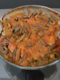 صورة لوصفة فاصوليا خضراء باللحم بطريقتي 🍖